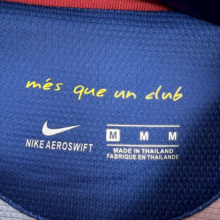 Retro Barcelona 2011/12 Home Long Sleeve Jersey - Image 3