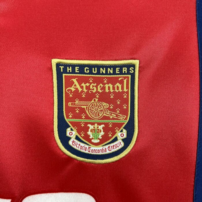 Retro Arsenal 1998/99 Home Long Sleeve Jersey - Image 3