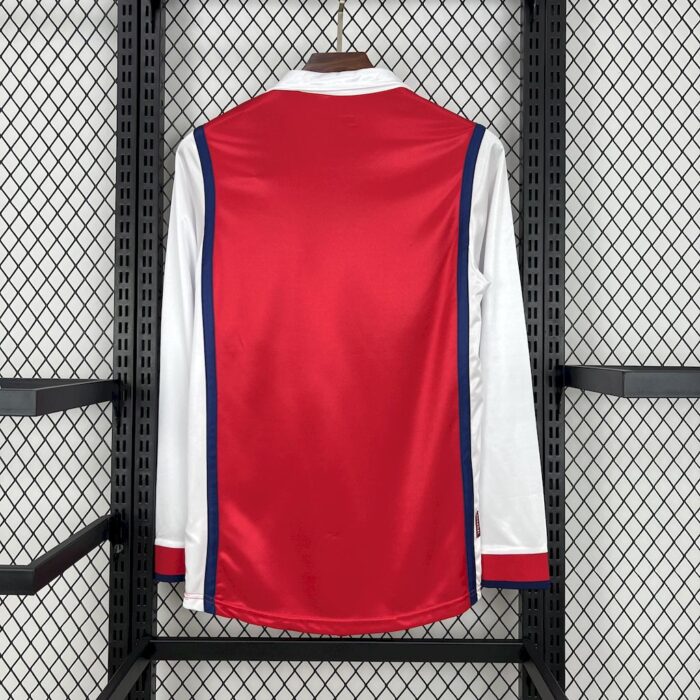Retro Arsenal 1998/99 Home Long Sleeve Jersey - Image 2