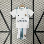 Retro Real Madrid 2017/18 Home Kids Kit