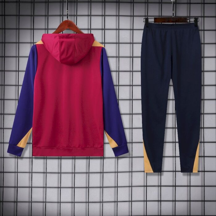 Mens Barcelona 2024/25 Hoodie+Pant 418 - Image 2