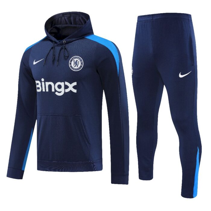 Mens Chelsea 2024/25 Hoodie+Pant 418 - Image 5
