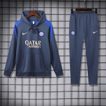 Mens Inter Milan 2024/25 Hoodie+Pant 418