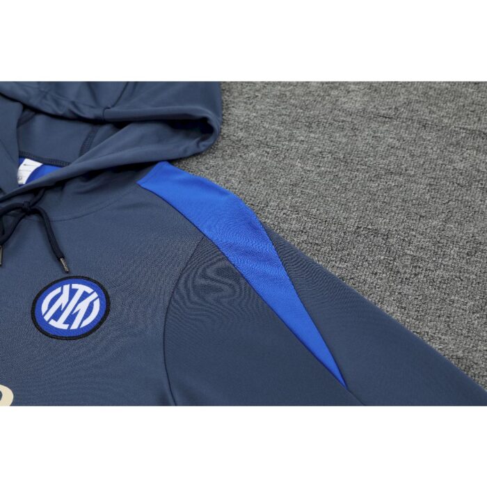 Mens Inter Milan 2024/25 Hoodie+Pant 418 - Image 4