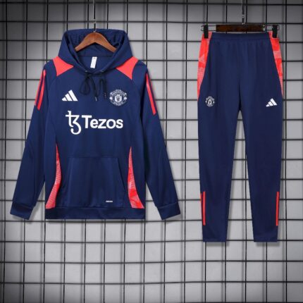 Mens Manchester United 2024/25 Hoodie+Pant 418
