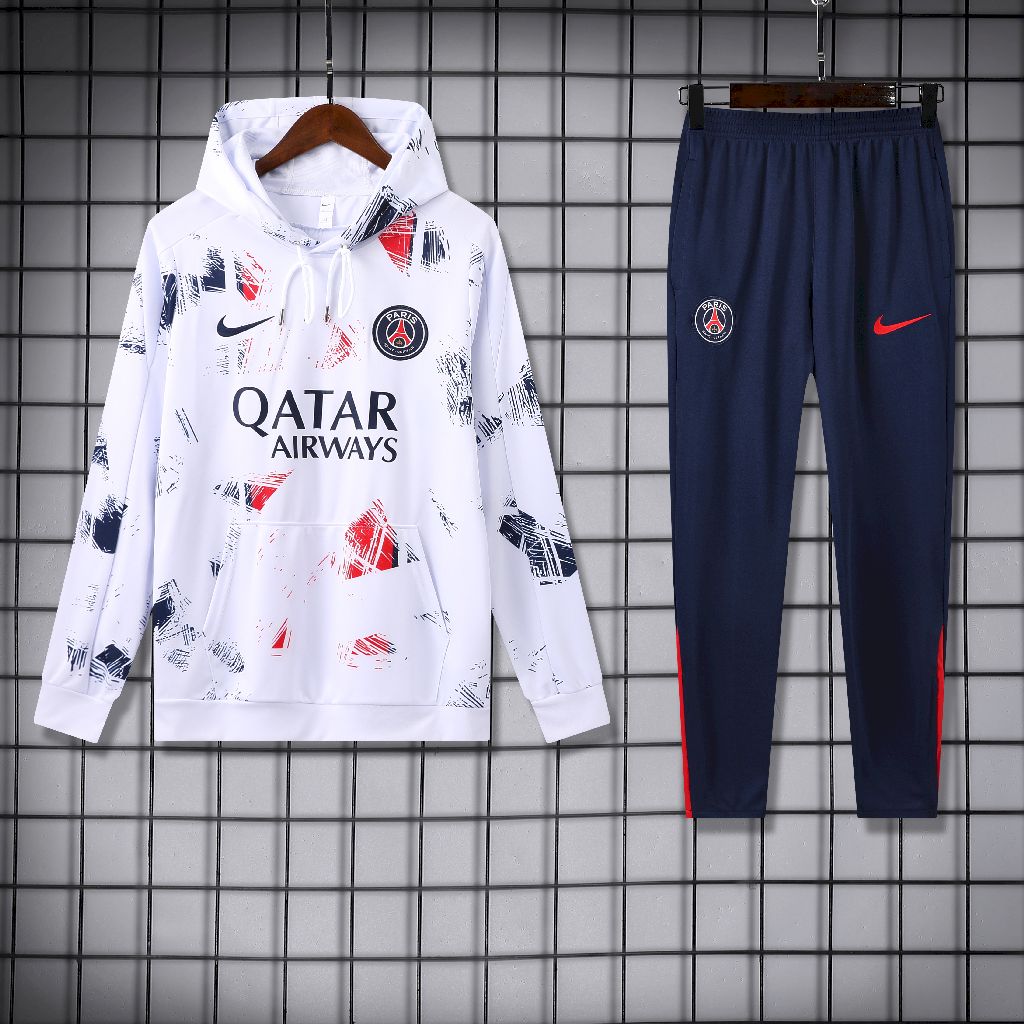 Mens Paris Saint-Germain 2024/25 Hoodie+Pant 418 - Image 1