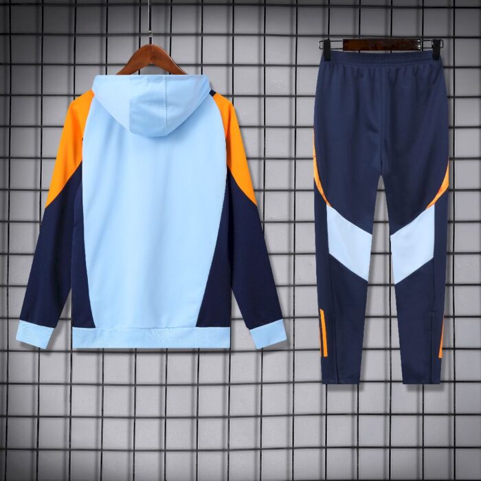 Mens Real Madrid 2024/25 Hoodie+Pant 418 - Image 2