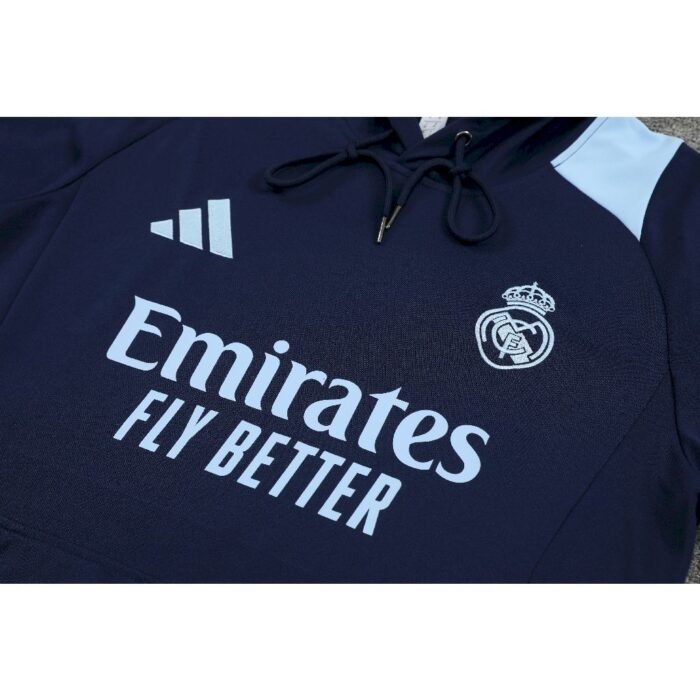 Mens Real Madrid 2024/25 Hoodie+Pant 418 - Image 5