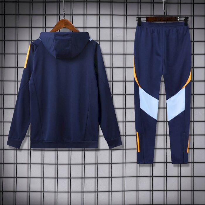 Mens Real Madrid 2024/25 Hoodie+Pant 418 - Image 2