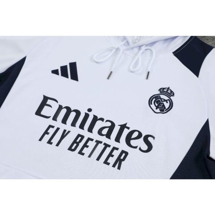 Mens Real Madrid 2024/25 Hoodie+Pant 418 - Image 5