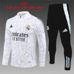 Kids Real Madrid 2024/25 Half-Zip Sweater+Pant 14001