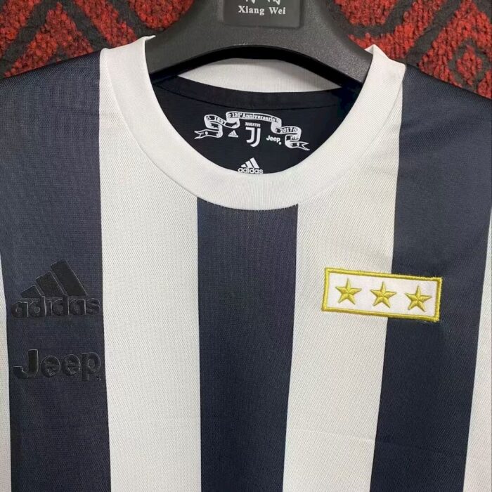Retro Juventus 2017/18 120th Anniversary Jersey - Image 3