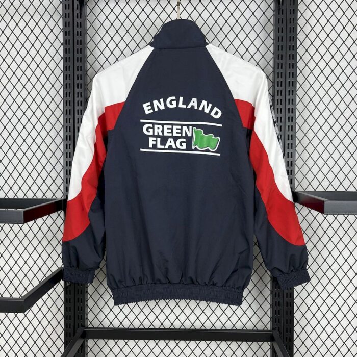 Mens England 1998 Retro Windbreaker - Image 2