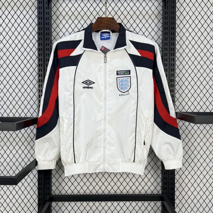Mens England 1998 Retro Windbreaker - Image 3
