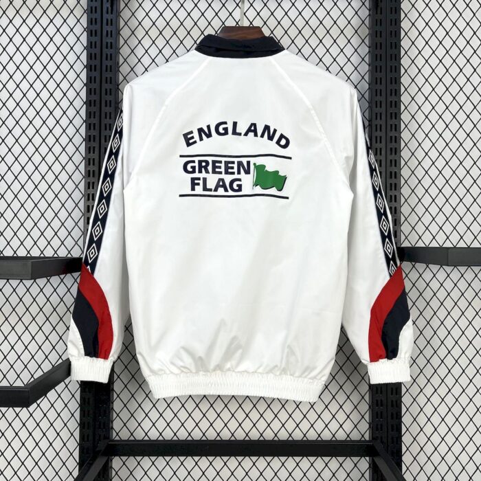 Mens England 1998 Retro Windbreaker - Image 2