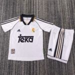 Retro Real Madrid 1998/00 Home Kids Kit
