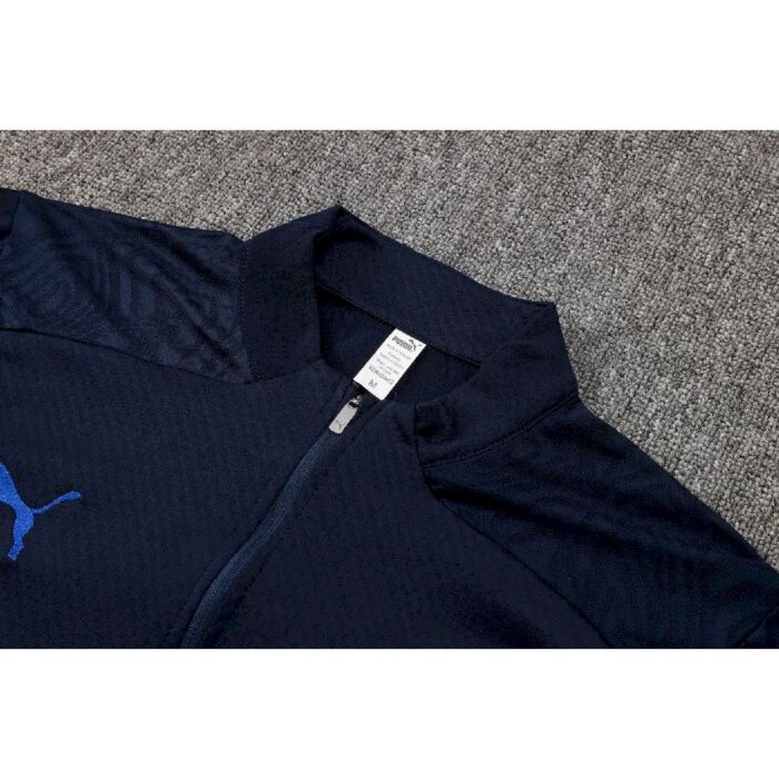 Mens Olympique Marseille 2024/25 Half-Zip Sweater+Pant 815 - Image 3