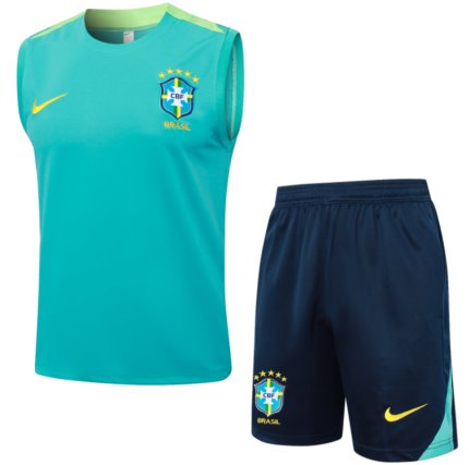 Mens Brazil 2024/25 Tank Top+Short 815