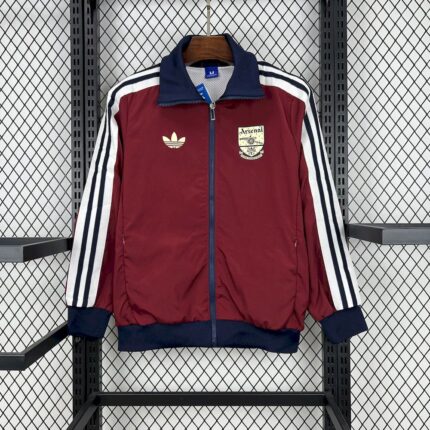 Mens Arsenal 2024 Retro Windbreaker