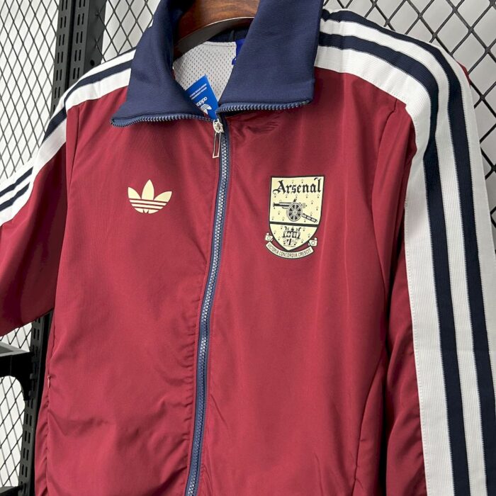 Mens Arsenal  2024 Retro Windbreaker - Image 4