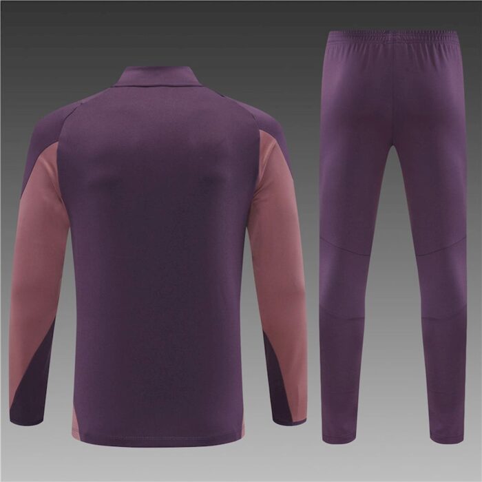 Mens Arsenal 2024/25 Half-Zip Sweater+Pant 14001 - Image 2