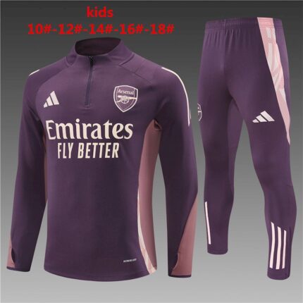 Kids Arsenal 2024/25 Half-Zip Sweater+Pant 14001