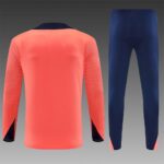 Mens Barcelona 2024/25 Half-Zip Sweater+Pant 14001 - Image 2