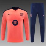 Mens Barcelona 2024/25 Half-Zip Sweater+Pant 14001
