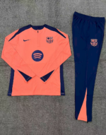 Kids Barcelona 2024/25 Half-Zip  Sweater+Pant 14001 - Image 2