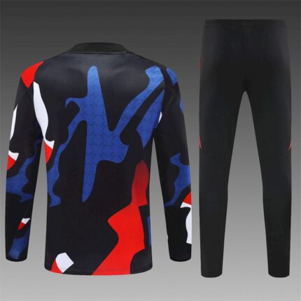 Mens Manchester United 2024/25 Half-Zip Sweater +Pant 14001 – view 2
