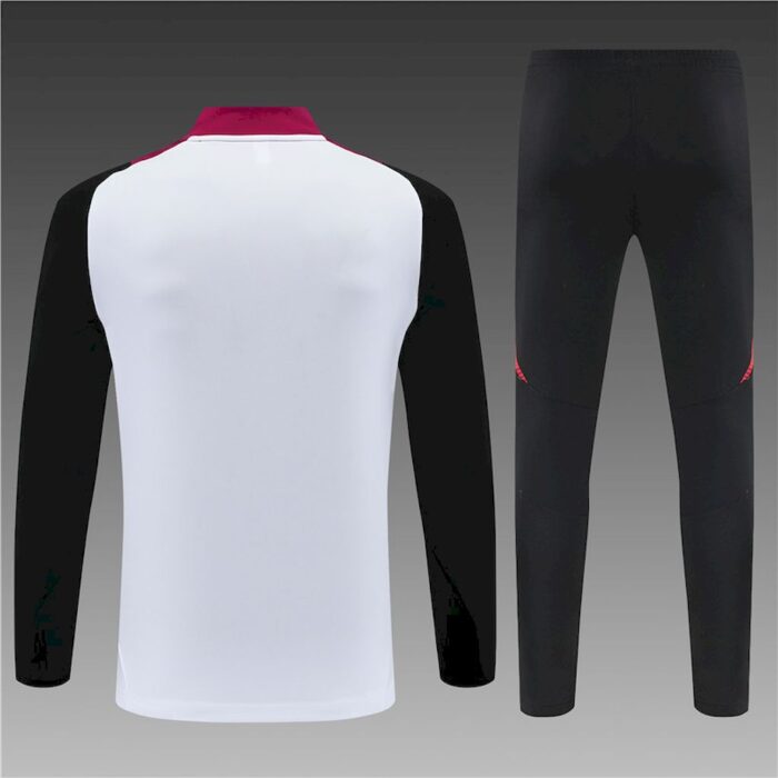 Mens Manchester United 2024/25 Half-Zip Sweater+Pant 14001 - Image 2