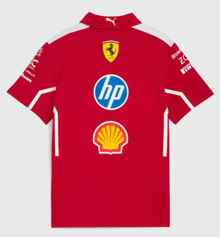 Ferrari 2025 red Polo Shirt – view 2