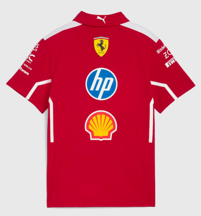 Ferrari 2025 red Polo Shirt - Image 2