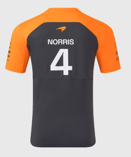 McLaren 2025 F1 red ＃4 racing Shirt – view 2