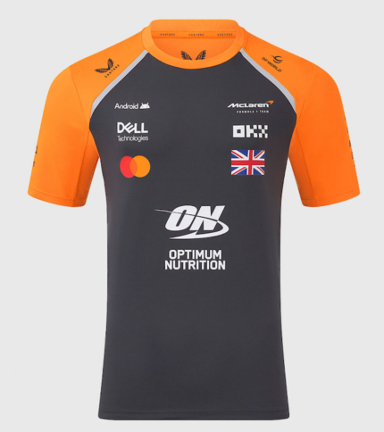 McLaren 2025 F1 red ＃4 racing Shirt