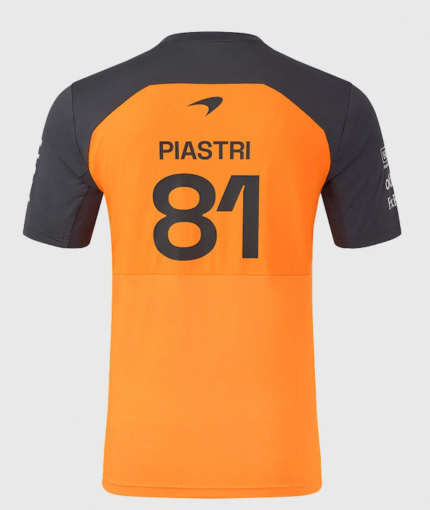 McLaren 2025 F1 red ＃81 racing Shirt – view 2