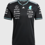 Mercedes Benz 2025 F1 black Shirt