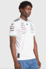 Mercedes Benz 2025 F1 white Shirt - Image 3