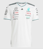 Mercedes Benz 2025 F1 white Shirt