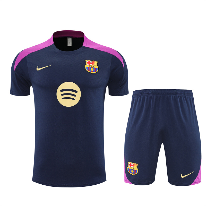 Mens Barcelona 2025/26 Training Jersey+Short 14001 - Image 1