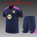 Kids Barcelona 2024/25 Training Jersey+Short 14001