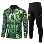 Mens Brazil 2024/25 Half-Zip Sweater+Pant 815