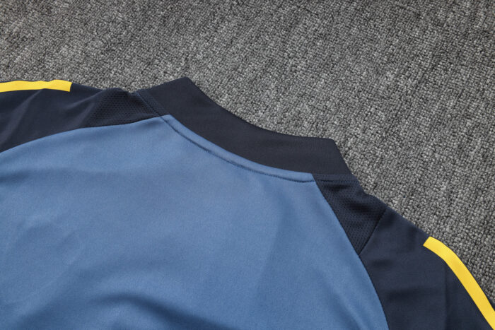 Mens Boca Juniors 2024/25 Half-Zip Sweater+Pant 815 - Image 4