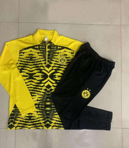 Mens Borussia Dortmund 2024/25 Half-Zip Sweater+Pant 815