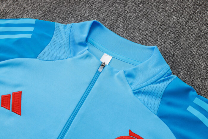 Mens Flamengo 2024/25 Half-Zip Sweater+Pant 815 - Image 3