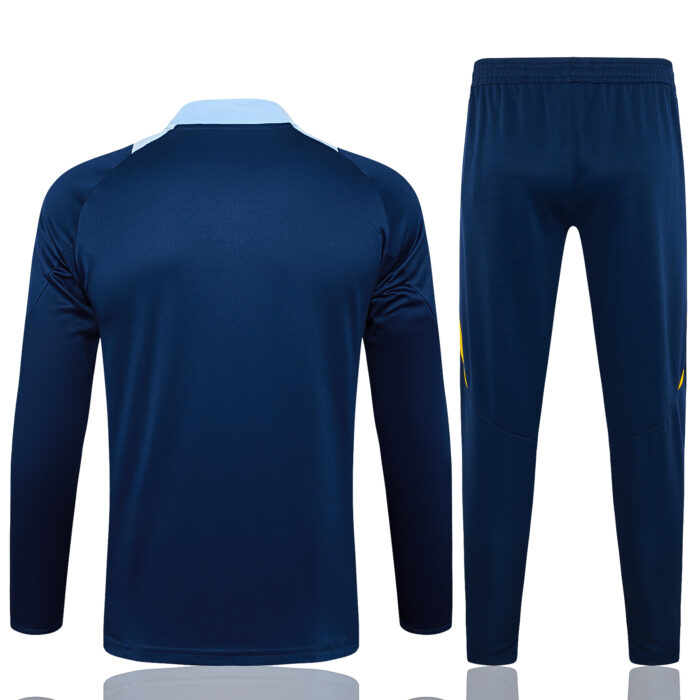 Kids Real Madrid 2024/25 Half-Zip Sweater+Pant 815 - Image 2