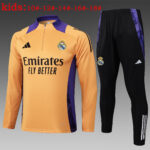 Kids Real Madrid 2024/25 Half-Zip Sweater+Pant 815