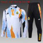 Kids Real Madrid 2024/25 Half-Zip Sweater+Pant 815
