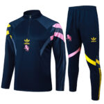 Mens Juventus 2024/25 Half-Zip Sweater+Pant 815