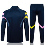 Mens Juventus 2024/25 Half-Zip Sweater+Pant 815 - Image 2